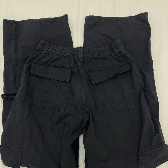 Zara Black Cargo Pants - Picture 2 of 3